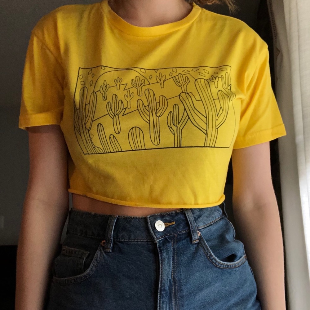 Romwe cactus shirt